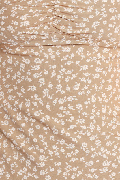 Leire Maxi Dress Beige