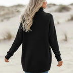 Boho Long Knit Cardigan with Pockets