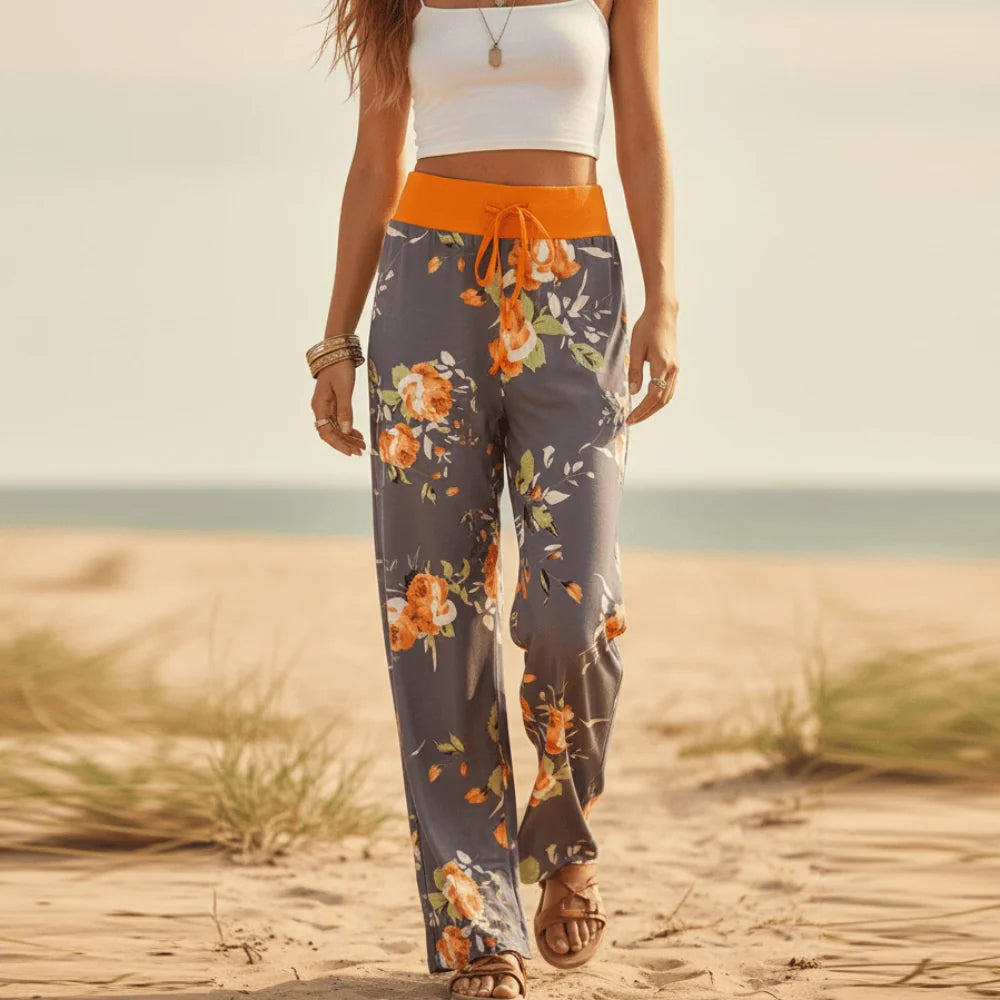 Casual Print Sweatpants