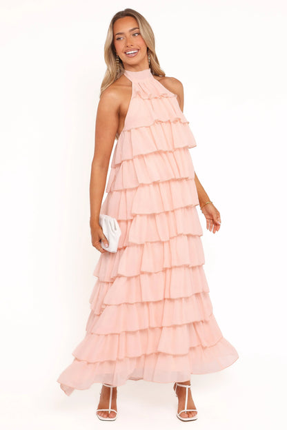 Zoella Maxi Dress Pink