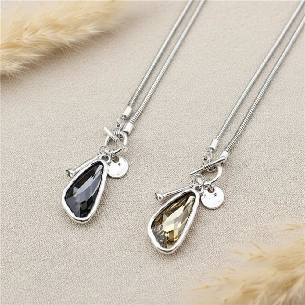 Crystal Pendant Necklace