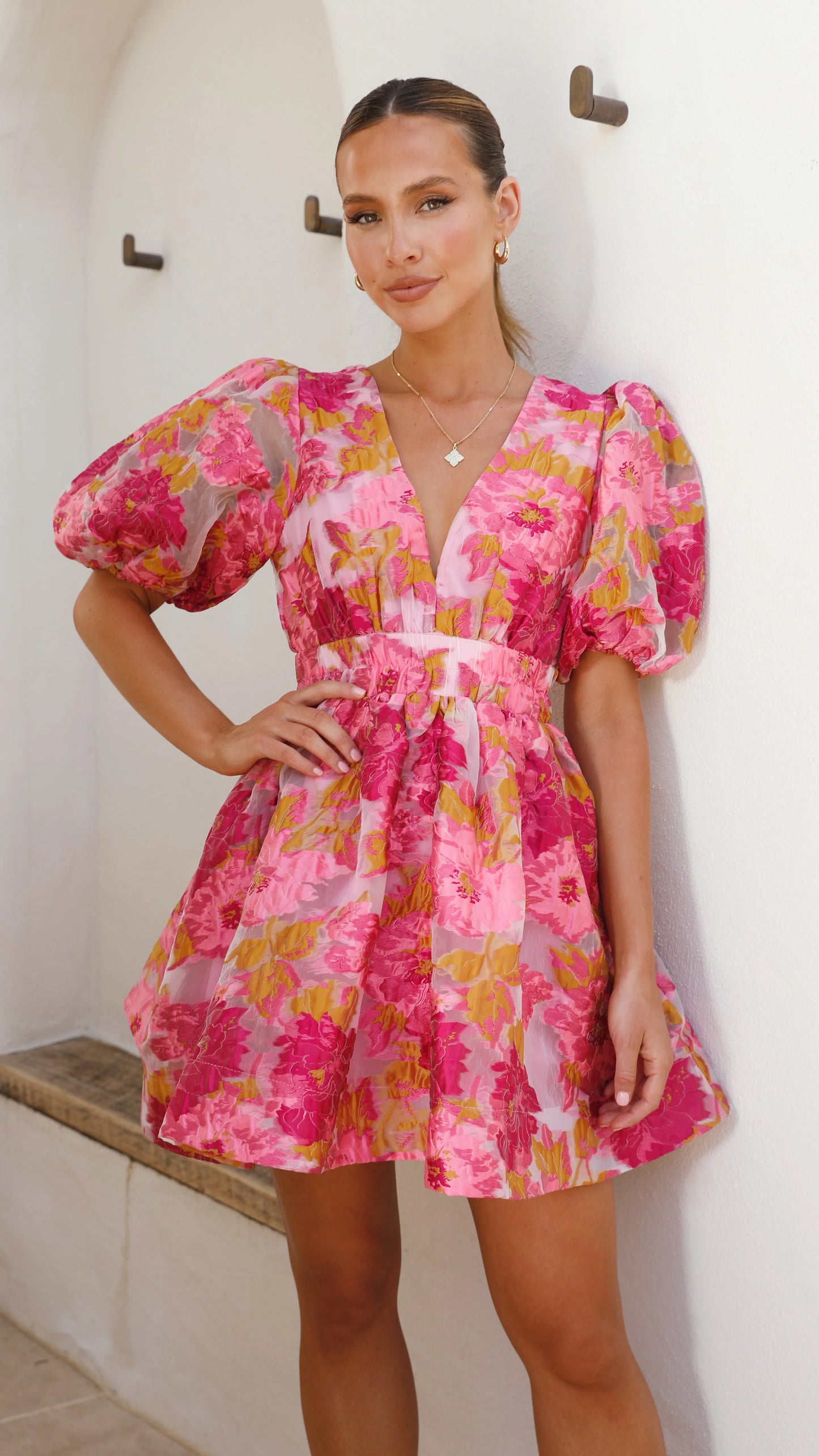 Abel Mini Dress Pink