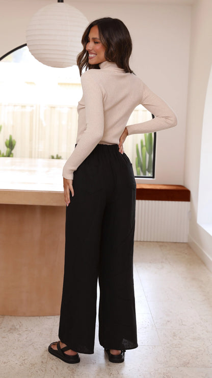 Sammi Turtle Neck Knit Sand