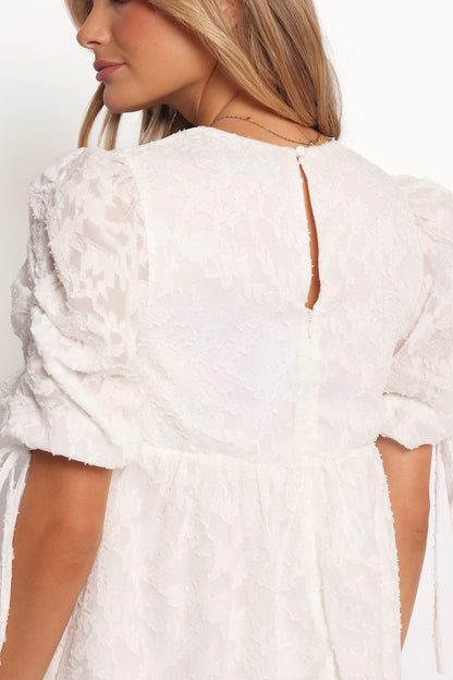Giselle Mini Dress White Floral