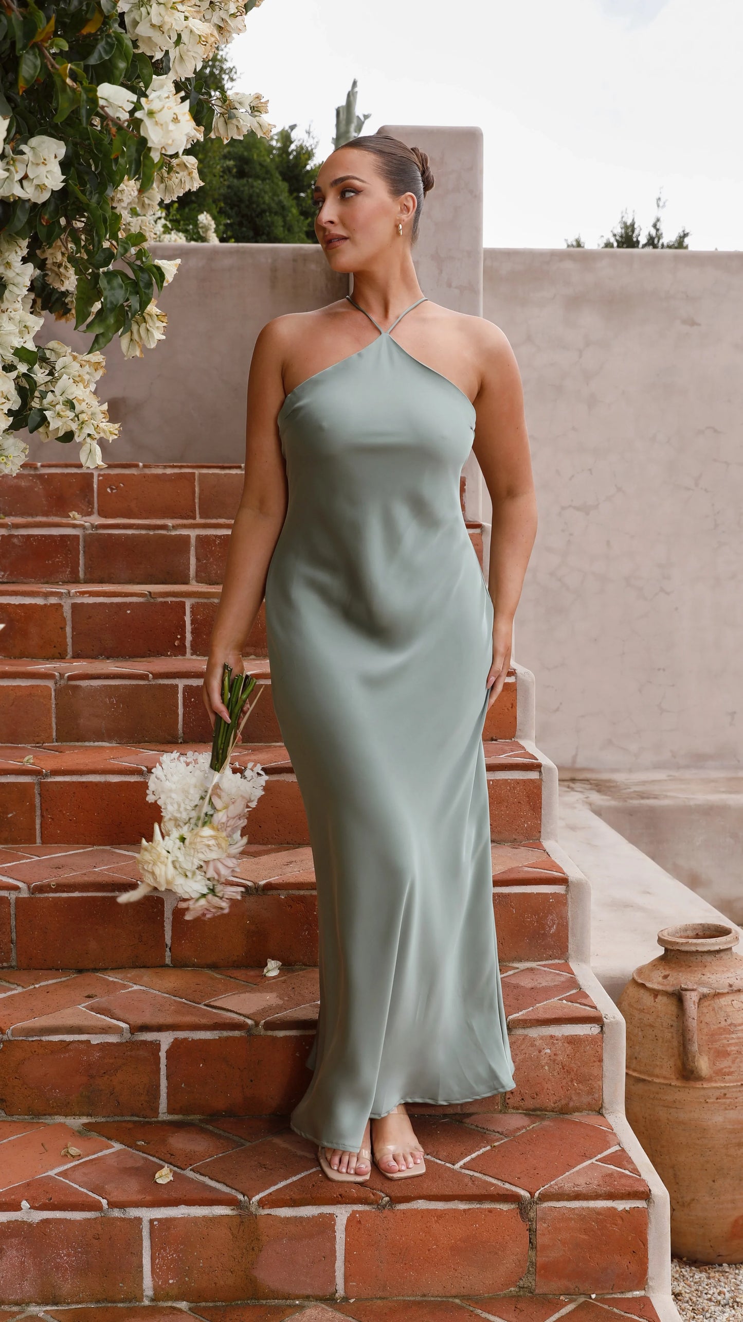 Chiara Maxi Dress Green