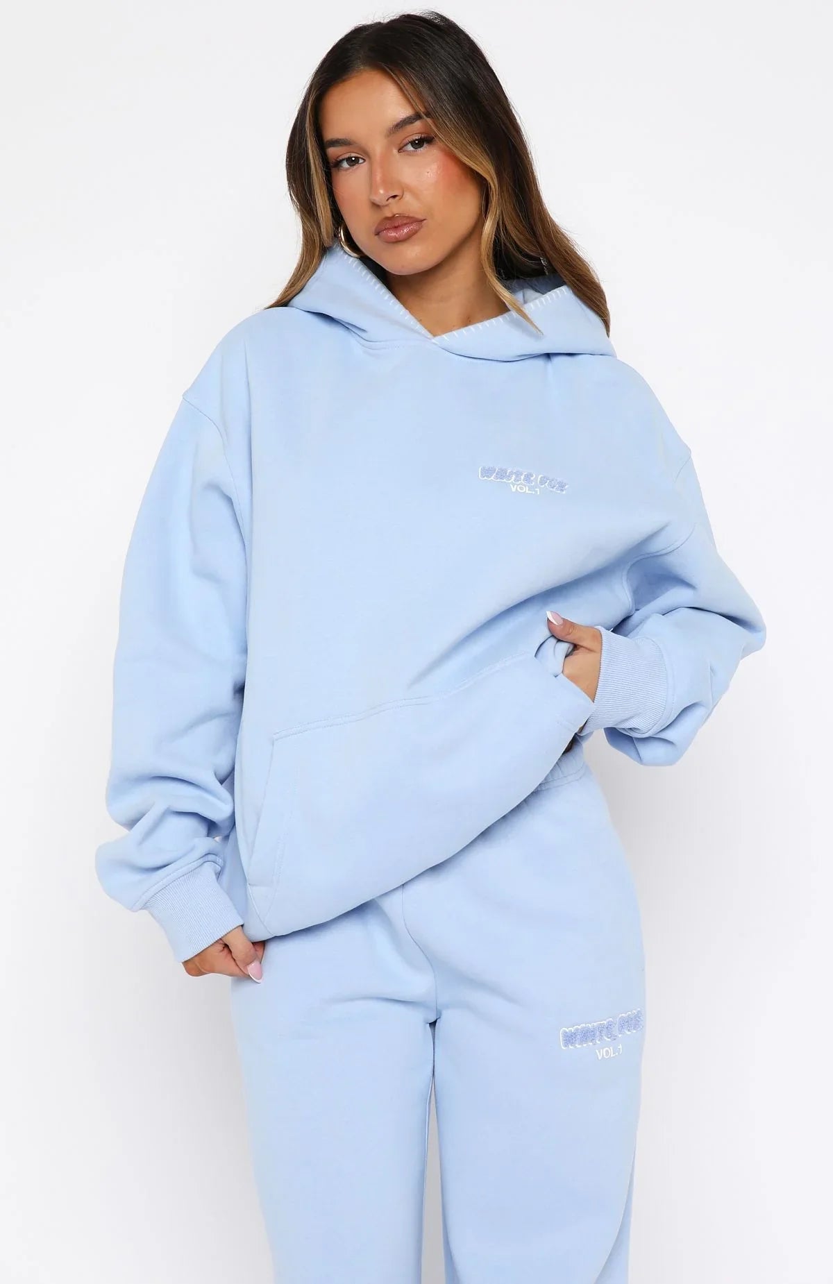 Vol 1 Oversized Hoodie Blue