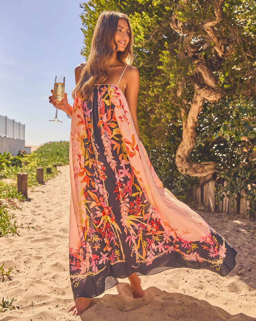 Sunkissed Views Floral Maxi Dress