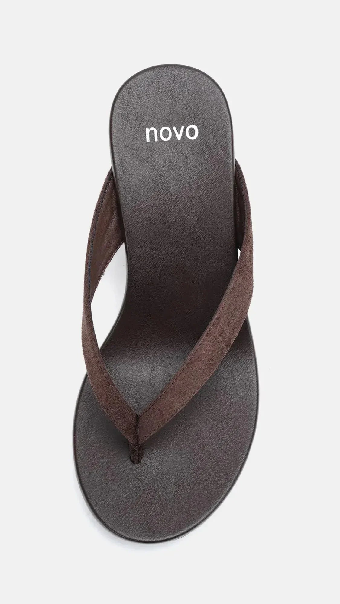 Baci Wedge Espresso Suede