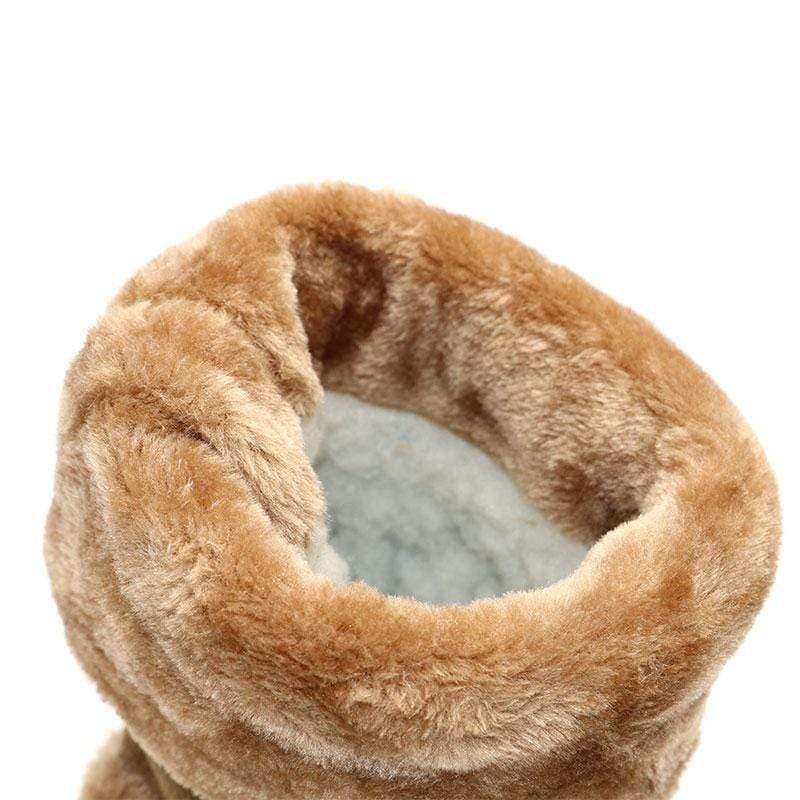 Mid Calf Thick Fur Boots 4 Colors