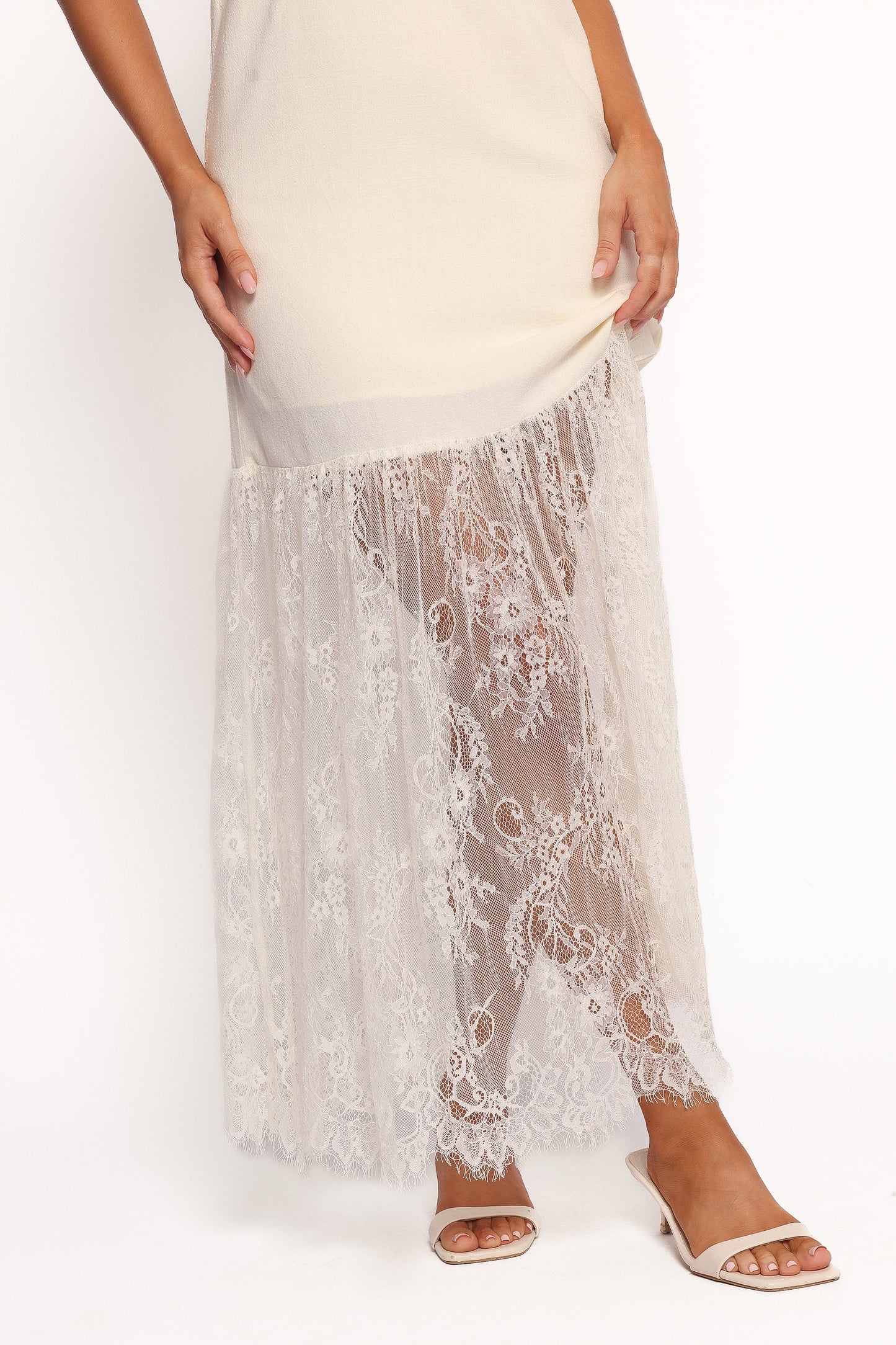 Grant Midi Dress Cream