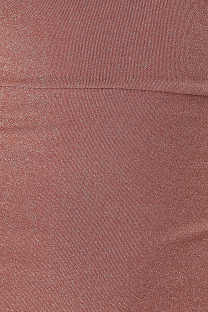 Sebastian Off Shoulder Maxi Dress Dusty Rose