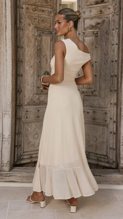 Sareiah Maxi Dress Cream