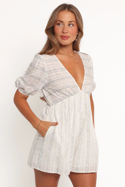 Aisley Romper White