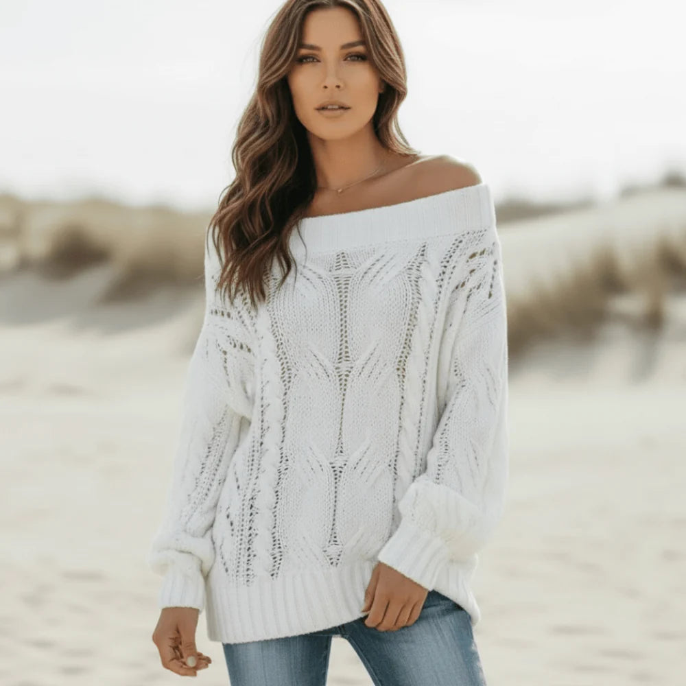 Sexy Off Shoulder Sweater