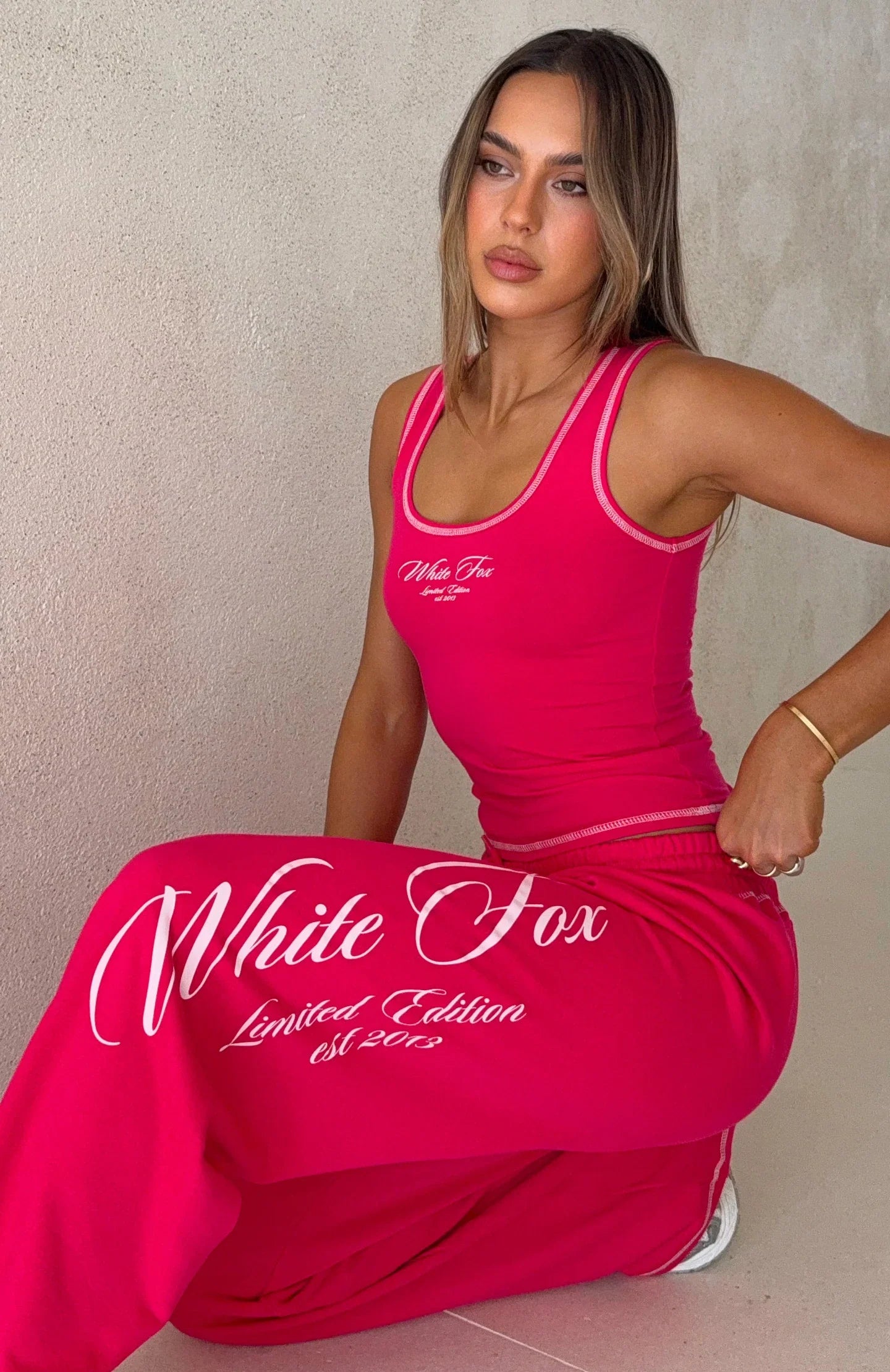 Dont Need Anyone Track Pants Pink