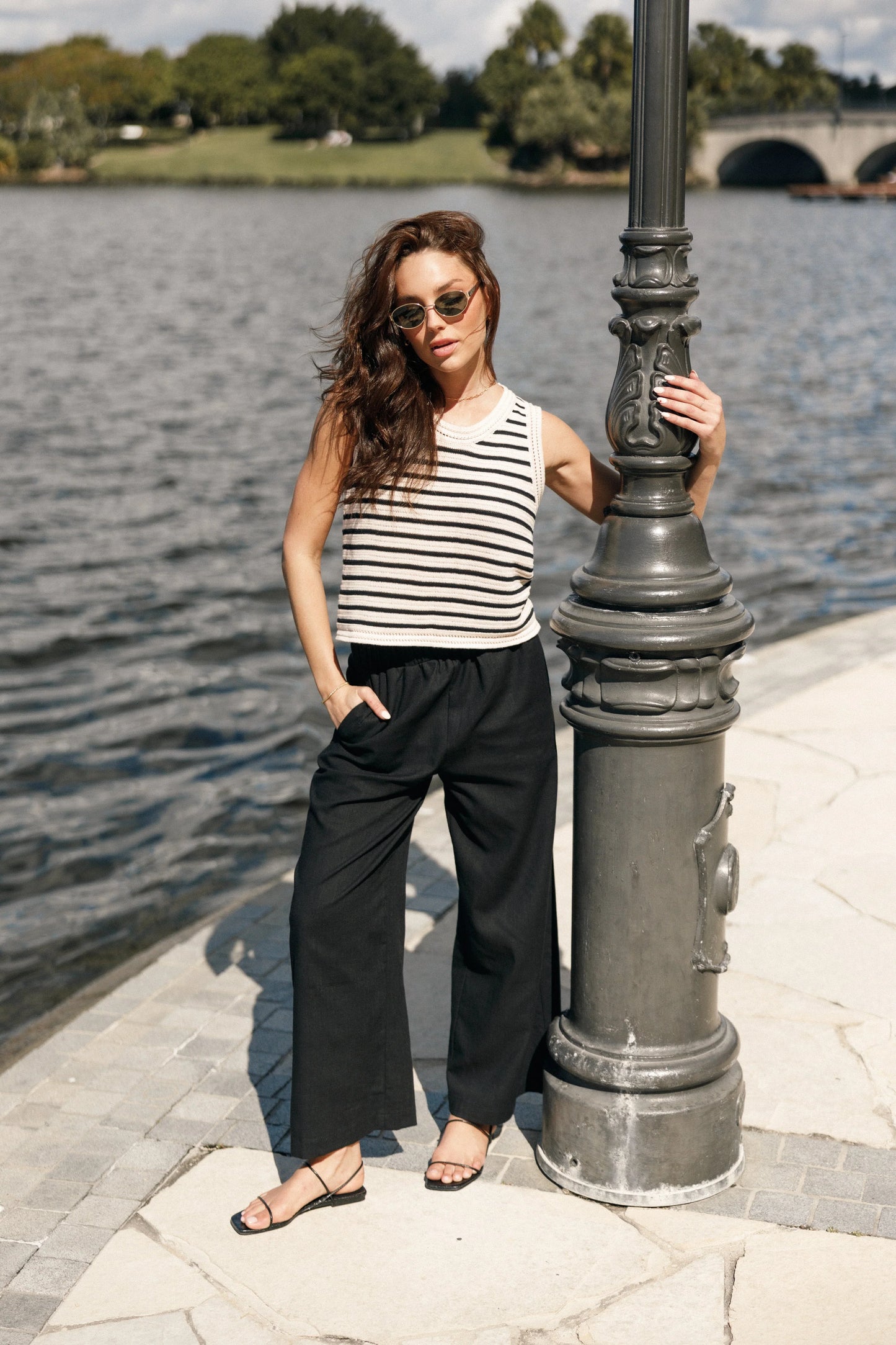 Soraya Pant Black