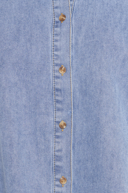 Antonella Denim Shirt Denim Blue