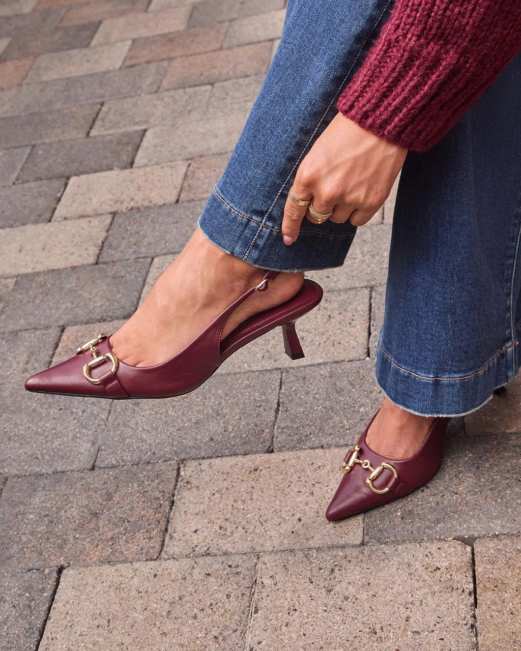 Olivia Slingback Heels