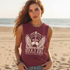 Rock and Roll Graphic Tank Top