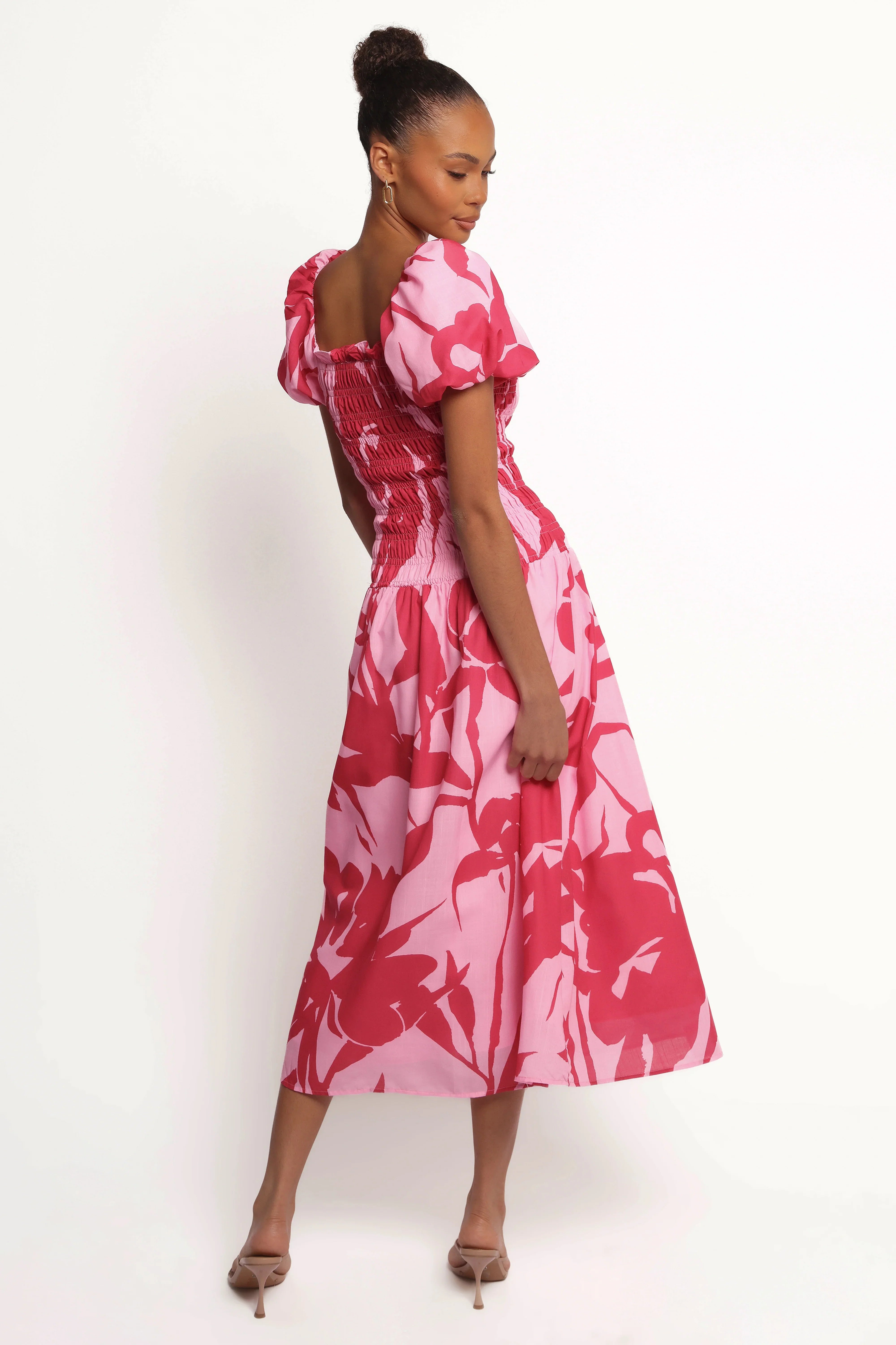 Bradley Maxi Dress Pink Floral