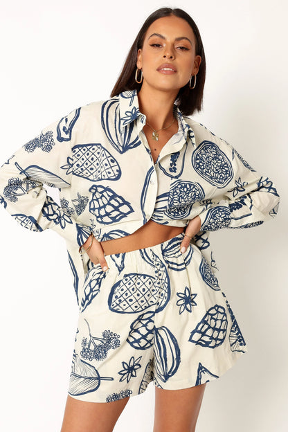 Bonnie Two Piece Set Navy