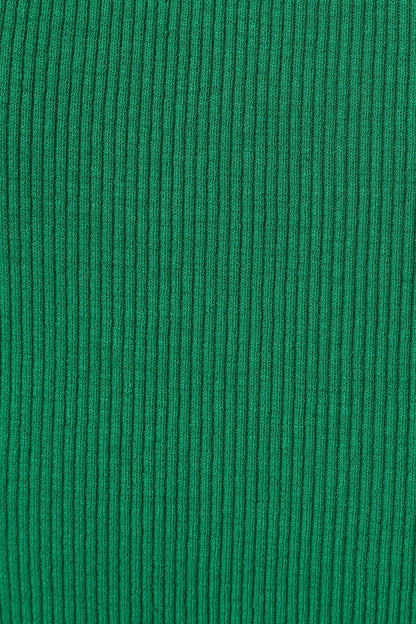 Ari Ribbed Tank Top Green