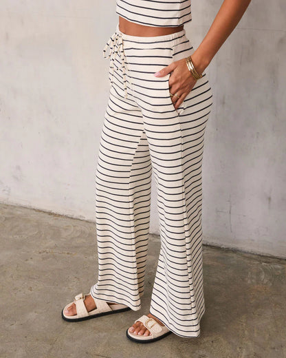 Albion Striped Drawstring Pants