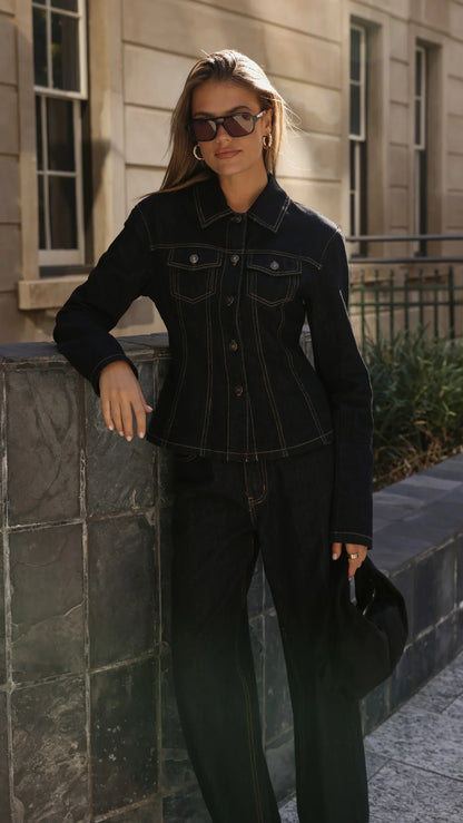 Rider Denim Jacket Indigo