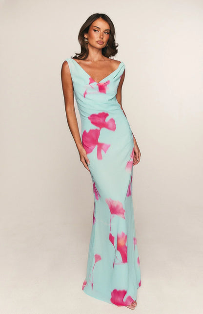 Twilight Toast Maxi Dress Amalfi Muse