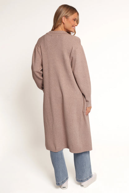 Venda Coatigan Light Brown
