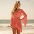 Crochet Knit Beach Cover Up