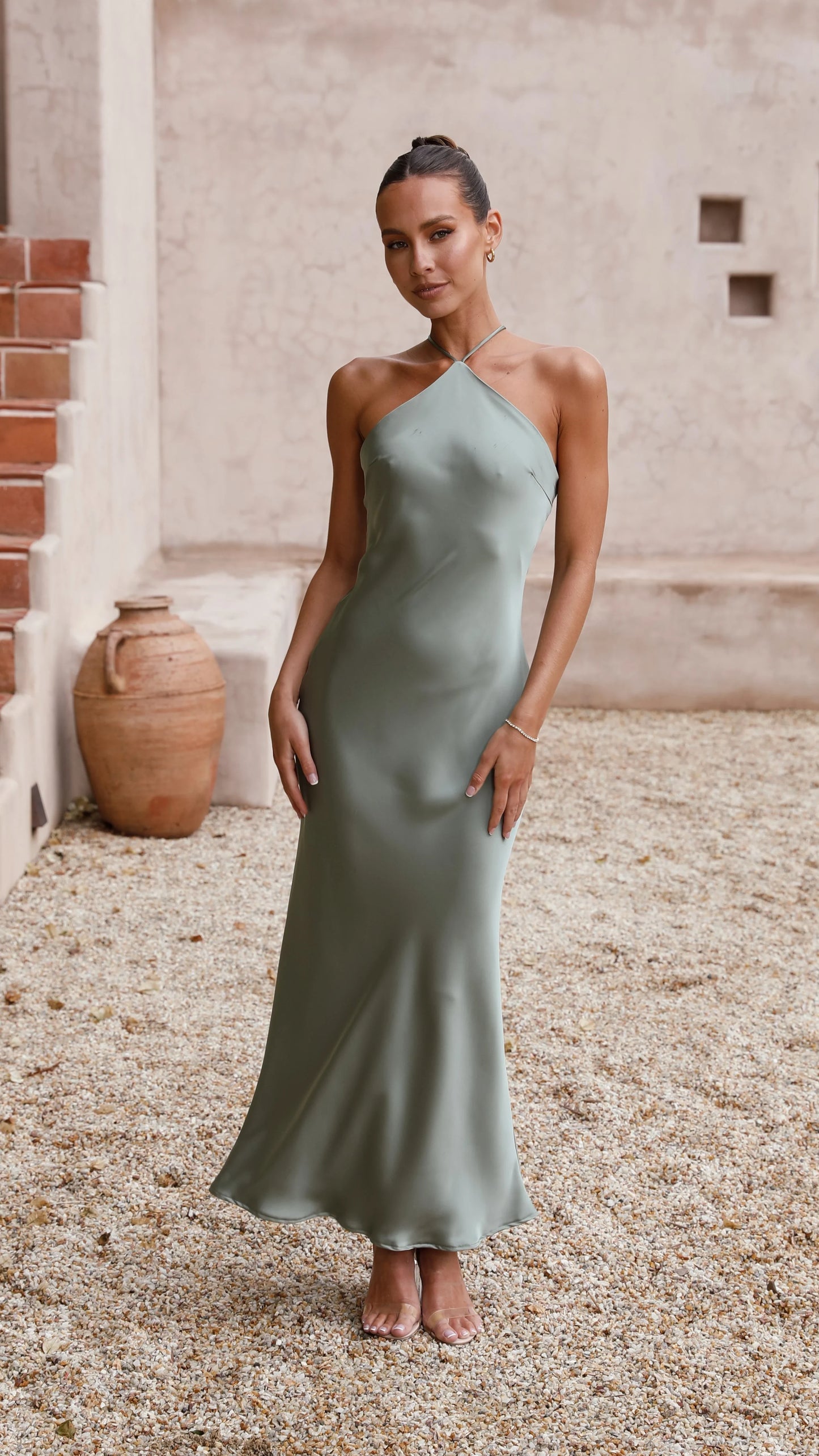 Chiara Maxi Dress Green