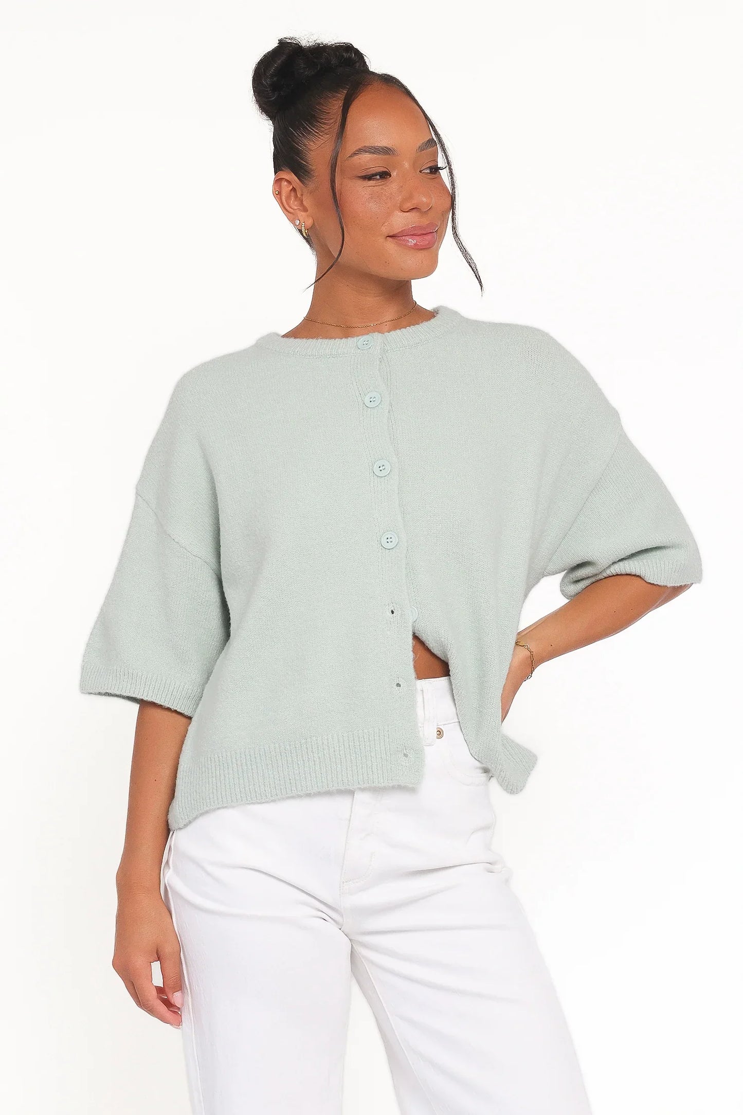 Lilith Knit Top Sage