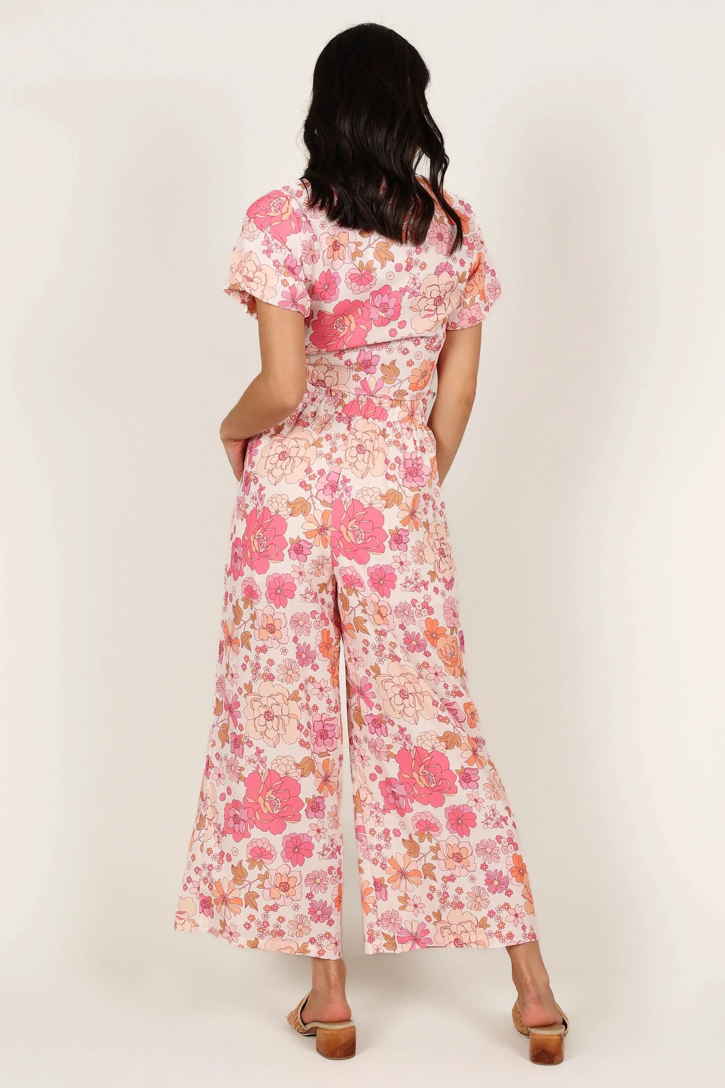 Matilda Top Pant Set Pink Floral