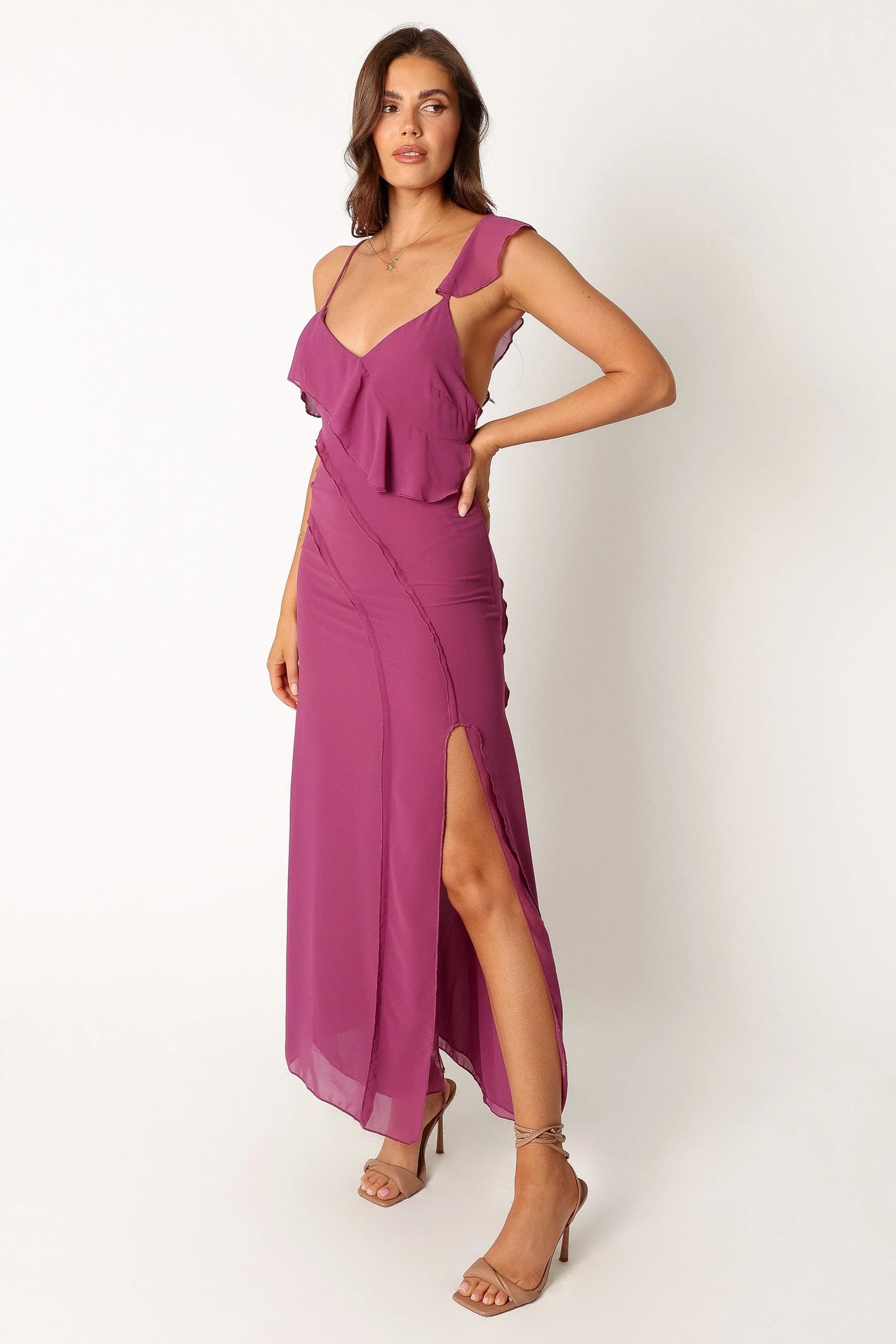 Stephy Maxi Dress Purple