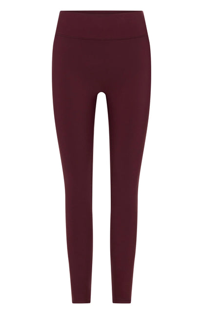 Go Getter High Waisted Leggings Merlot