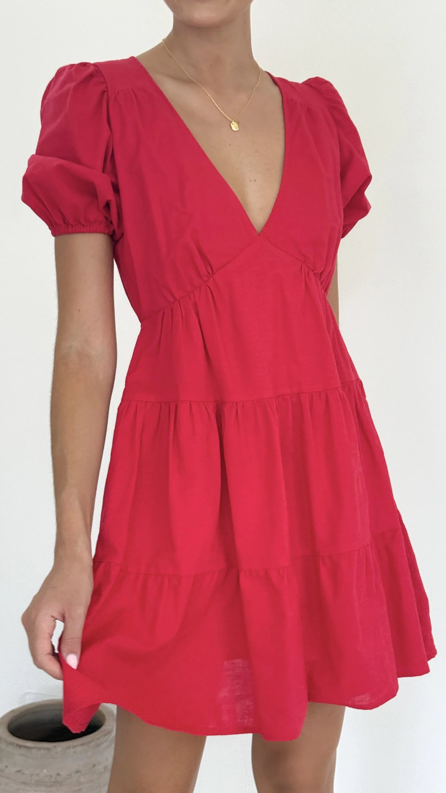 Billie Mini Dress Red