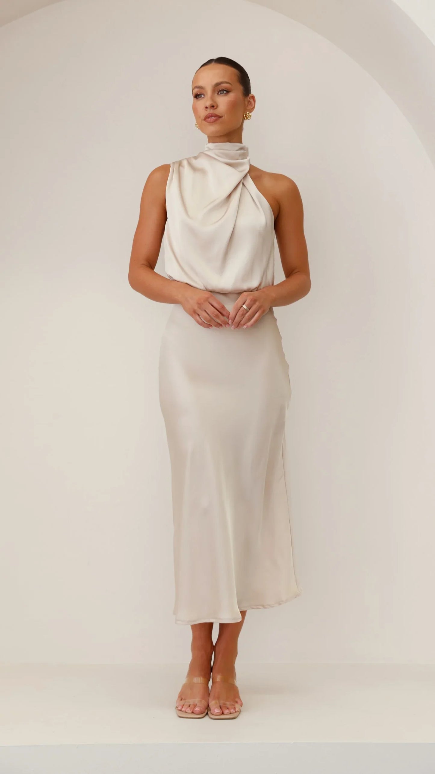 Esther Maxi Dress Champagne