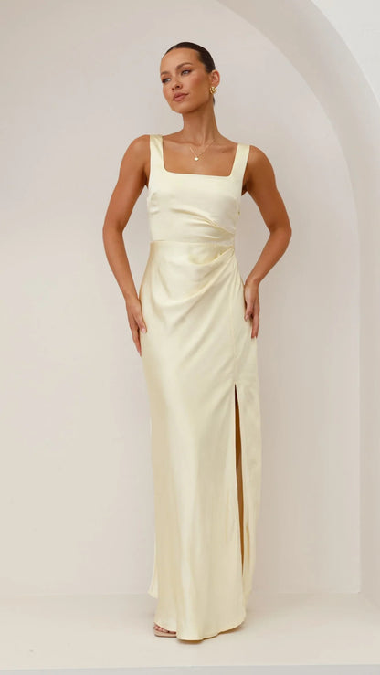 Alaria Maxi Dress Yellow