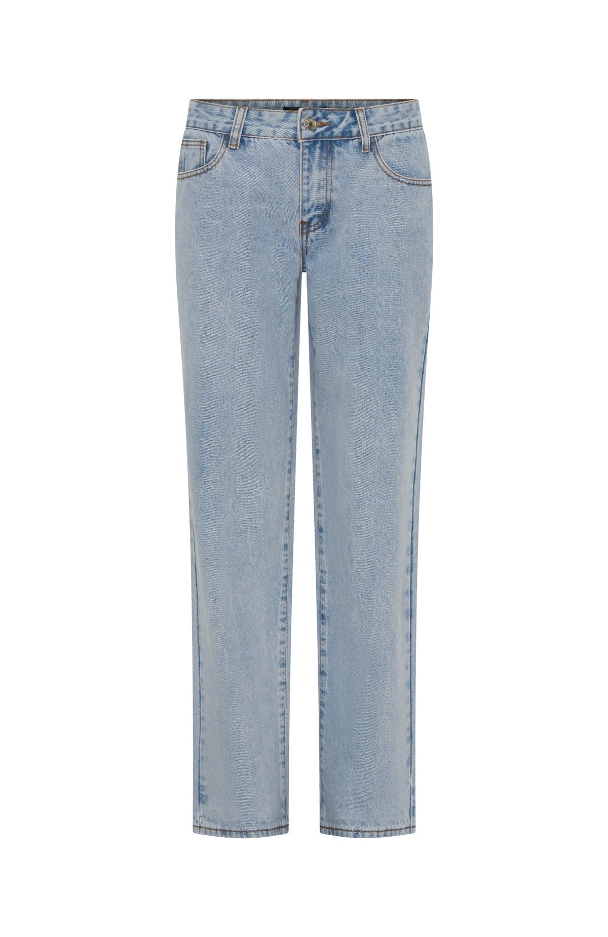 Bring The Style Low Rise Wide Leg Jeans Glacier Blue