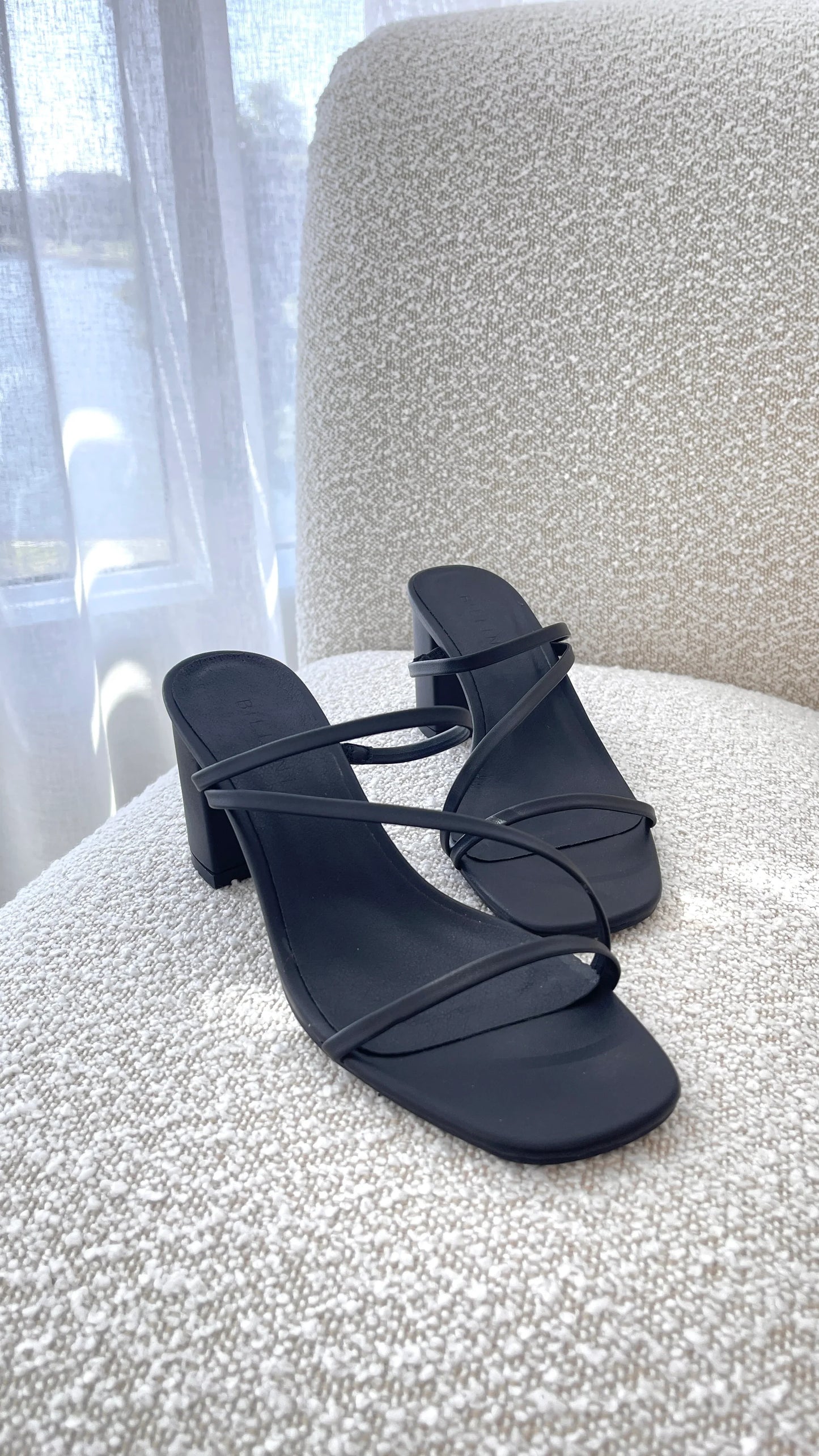 Yazmin Heel Black