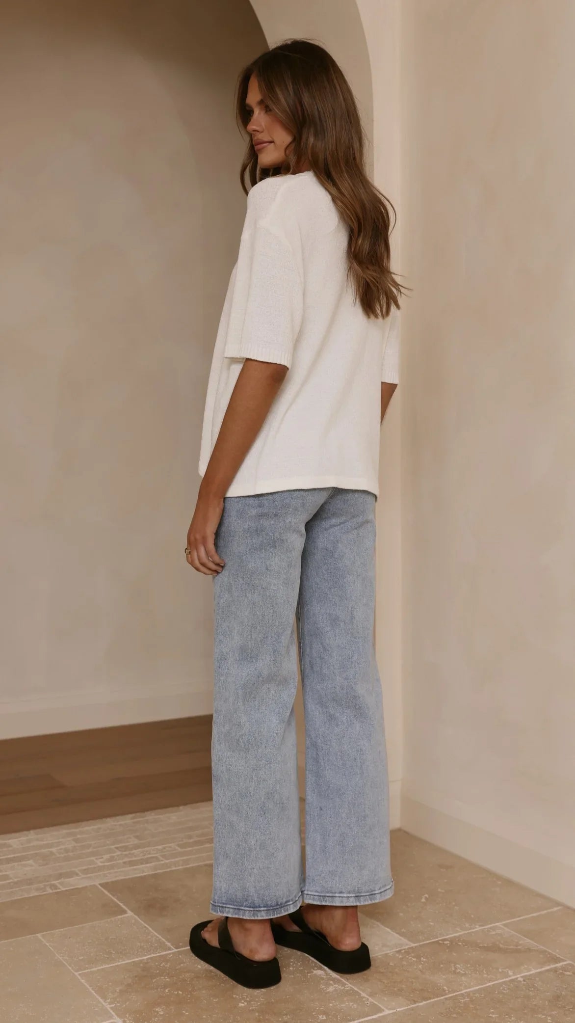 Vinnie Straight Leg Jeans Light Blue
