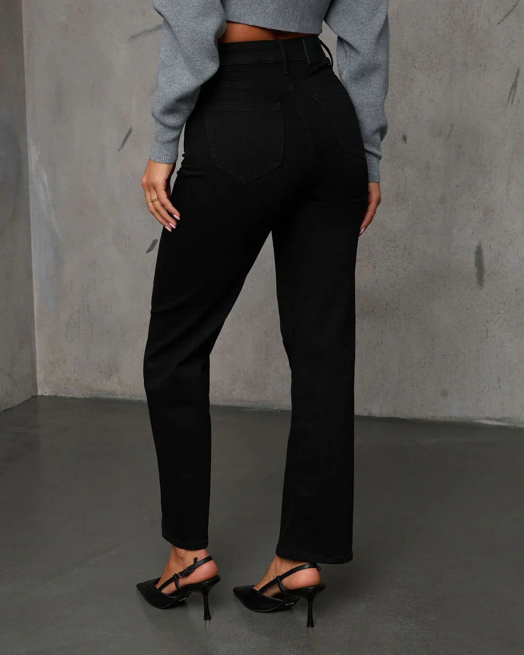 Shawn High Rise Wide Leg Jeans