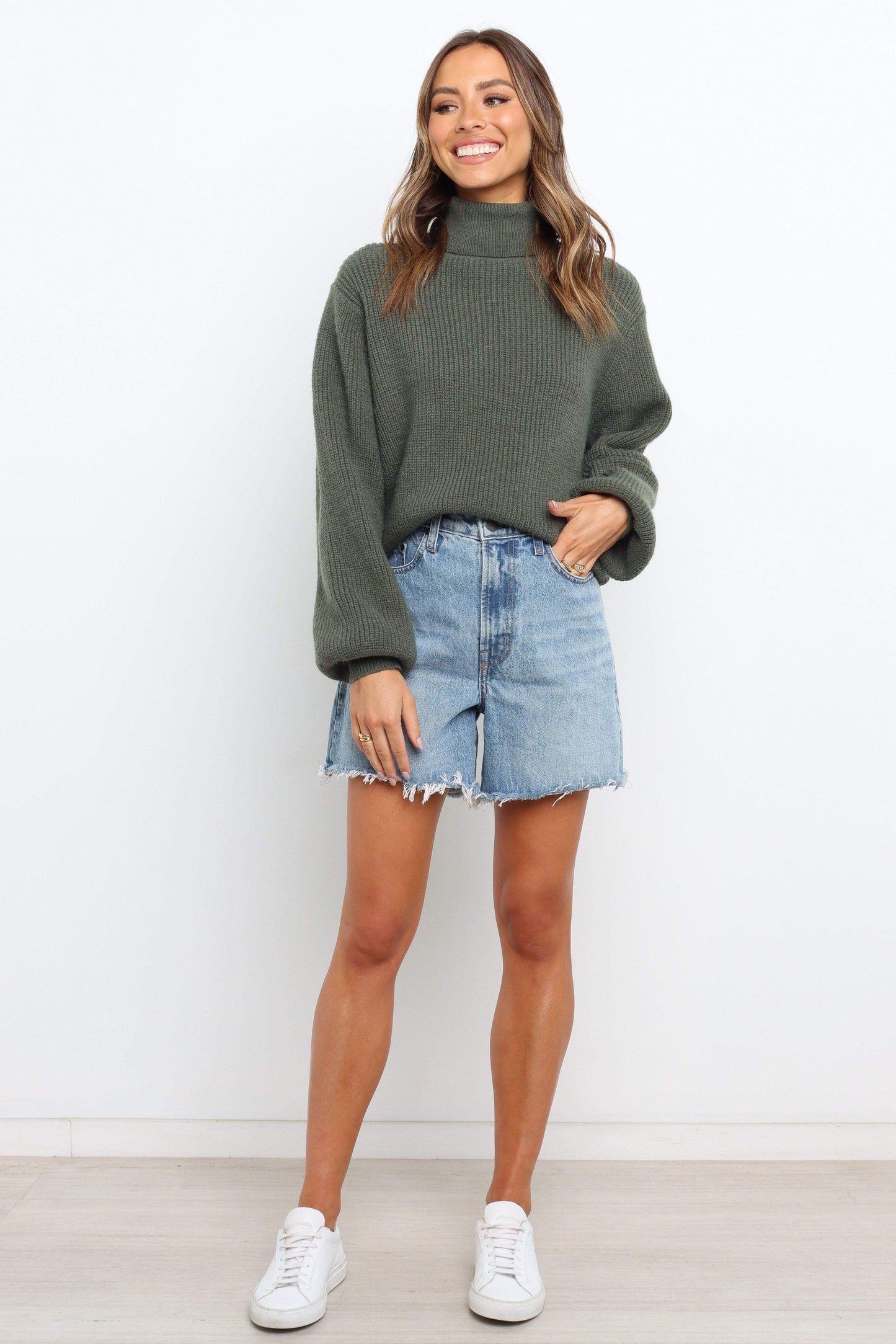 Freddie Knit Sweater Green