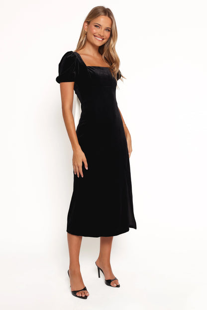 Quinnie Midi Dress Black