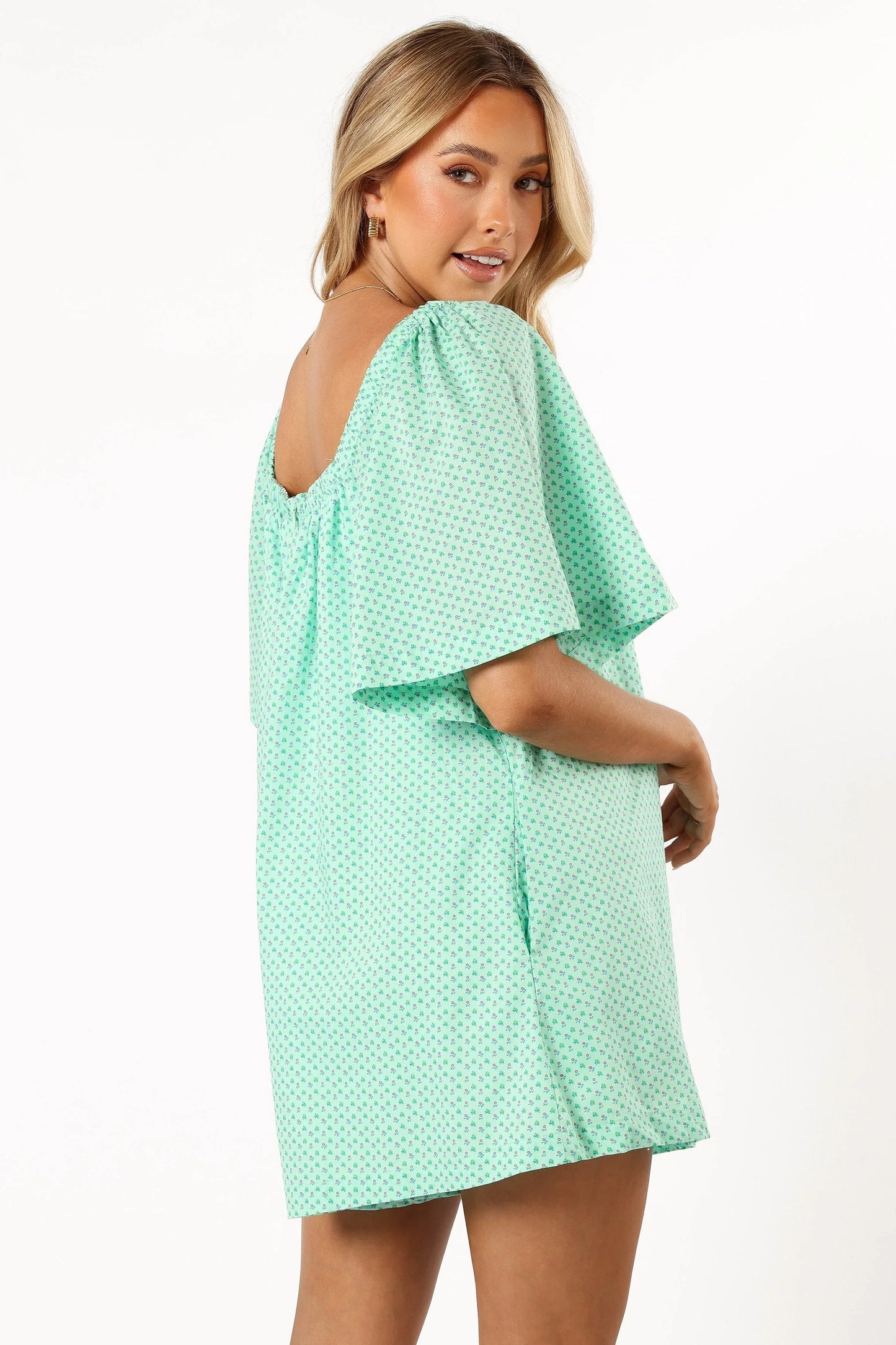 Chelsea Romper Mint Green