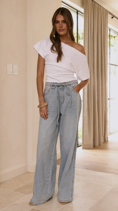 Jara Top White