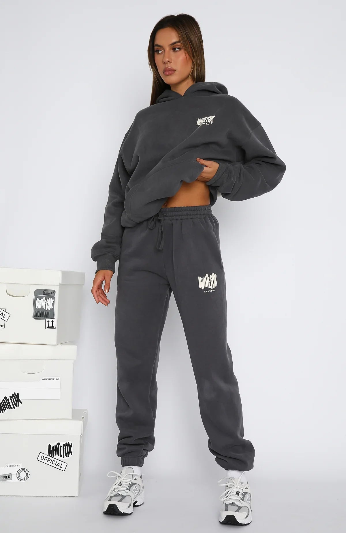 Archive 60 Oversized Hoodie Ash