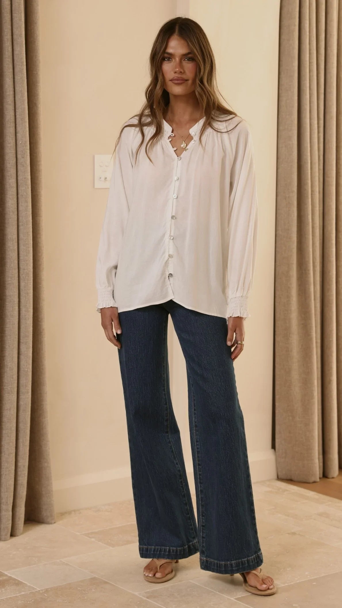 Solana Top White