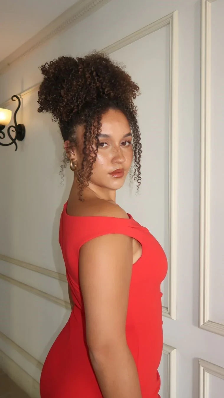 Lilah Maxi Dress Red